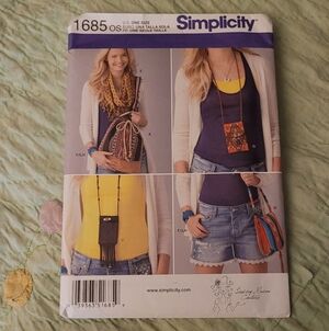 Simplicity Boho Bags Patterns